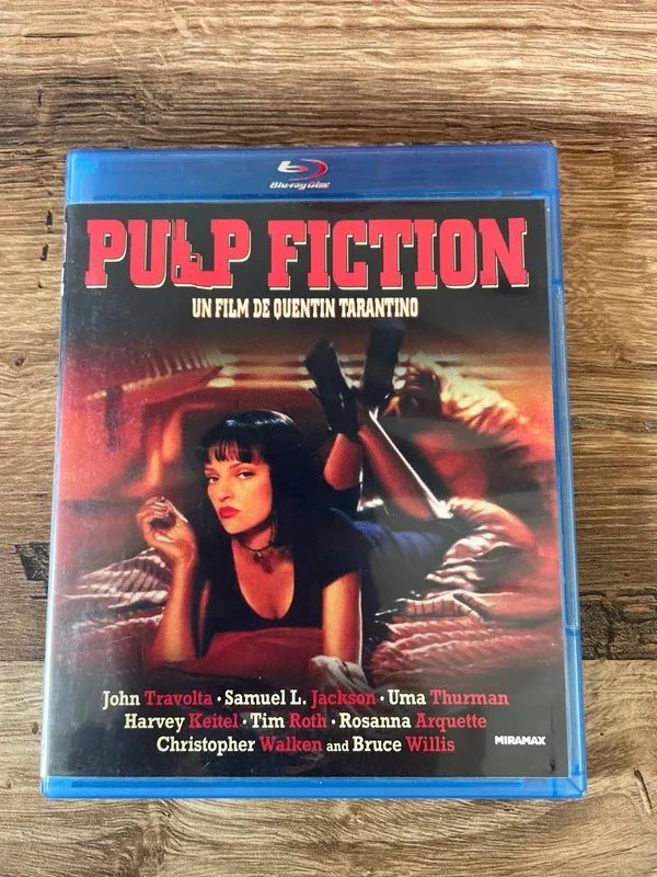 DVD blu-ray pulp fiction