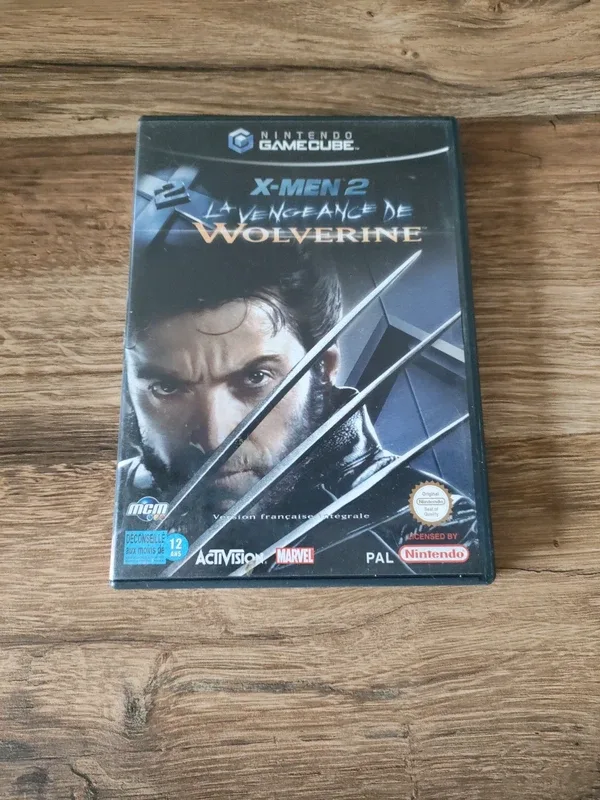 Jeu XMEN 2 ma vengeance de wolverine sur GameCube