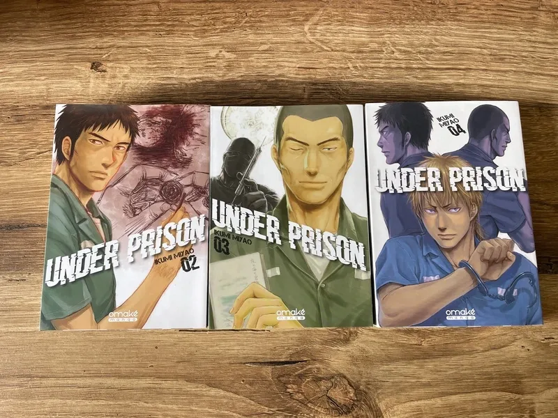 Lot tome 2 à 4 d’under prison