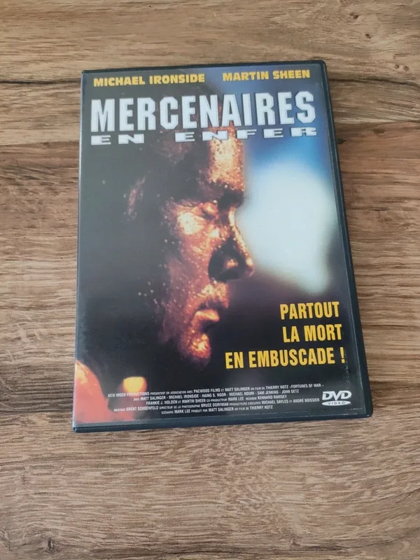 DVD mercenaires en enfer