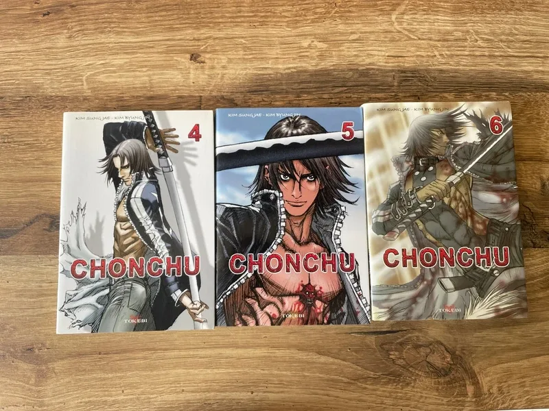 Lot mangas tomes 4 à 6 chonchu