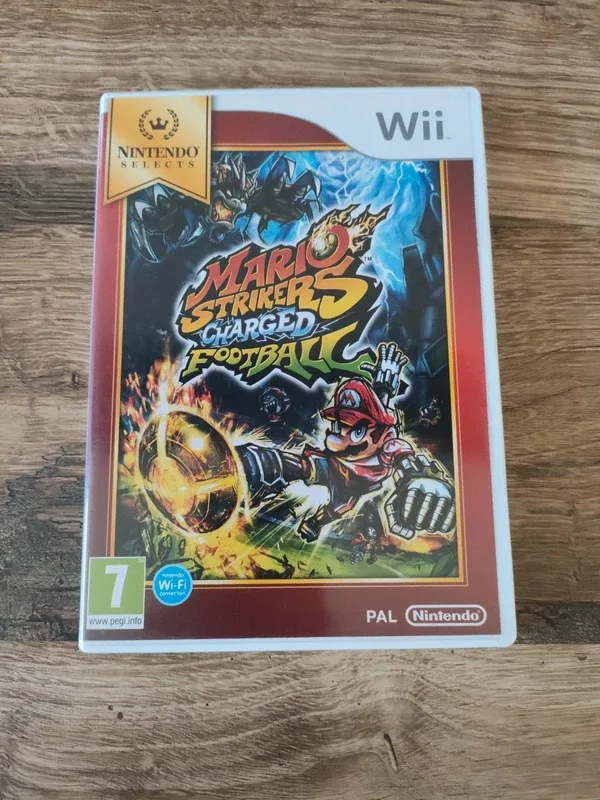 Jeu WII Mario stickers charges football
