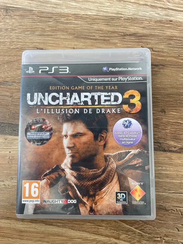 Jeu PS3 uncharted 3 l’illusion de Drake