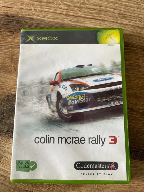 Jeu XBOX Colin mcrae rally 3
