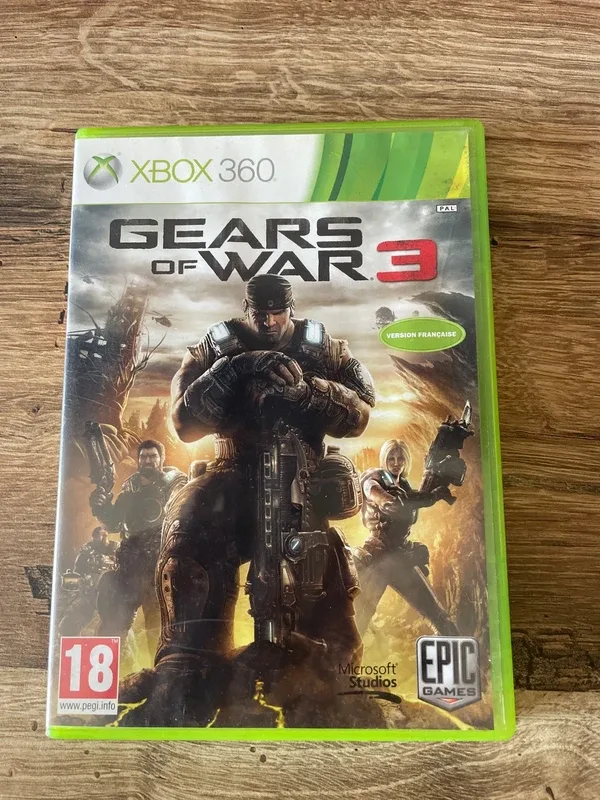 Jeu XBOW360 gears of wars 3