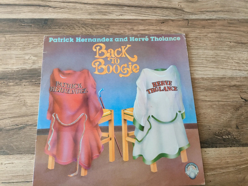 Vinyle Patrick hernandez et Hervé tholance back to boggie