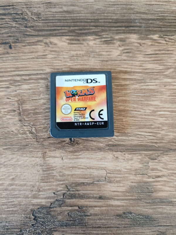 Jeu Ds worms open warfare LOOSE