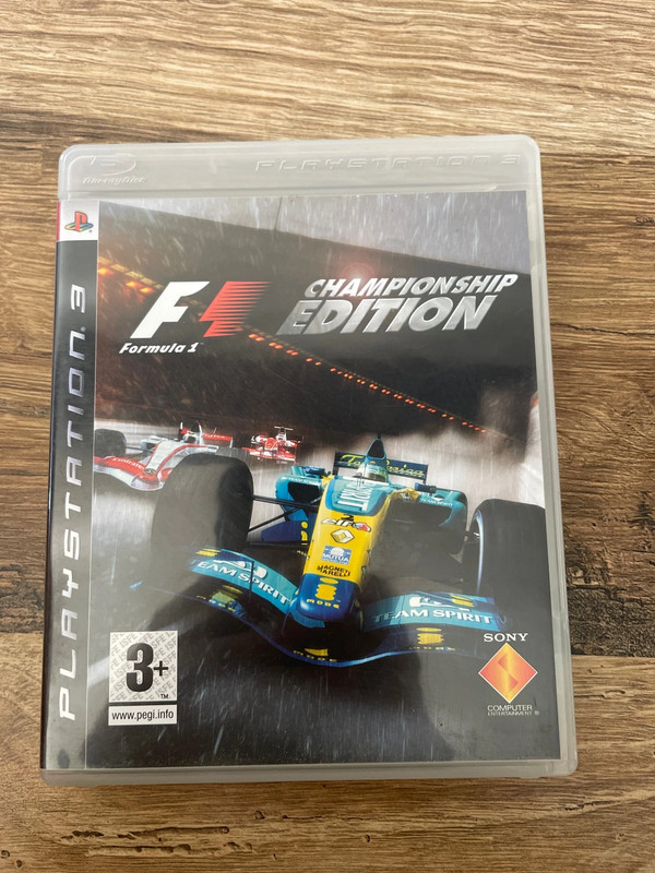 Jeu PS3 f1 championship édition