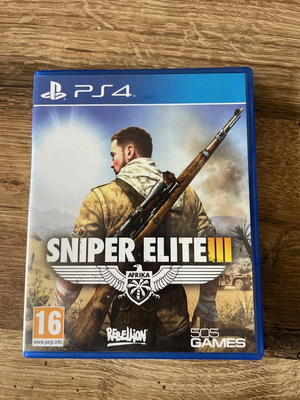 Jeu PS4 sniper élite III