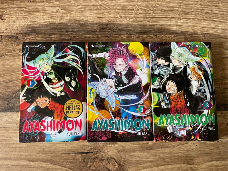 Série complète du manga ayashimon