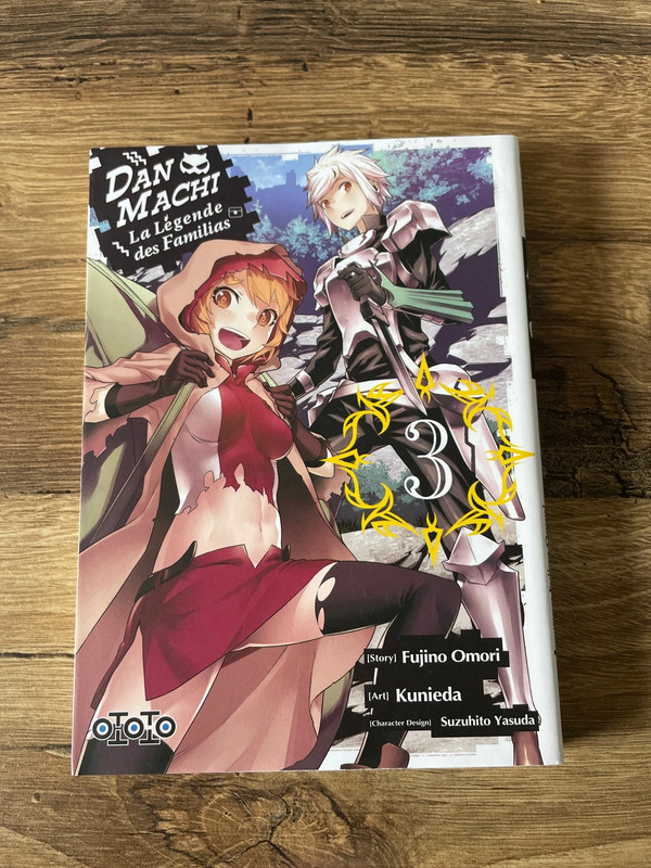 Tome 3 de dan machi la légende des familias