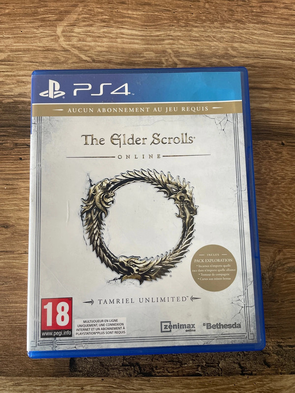 Jeu PS4 the elder scrolls online