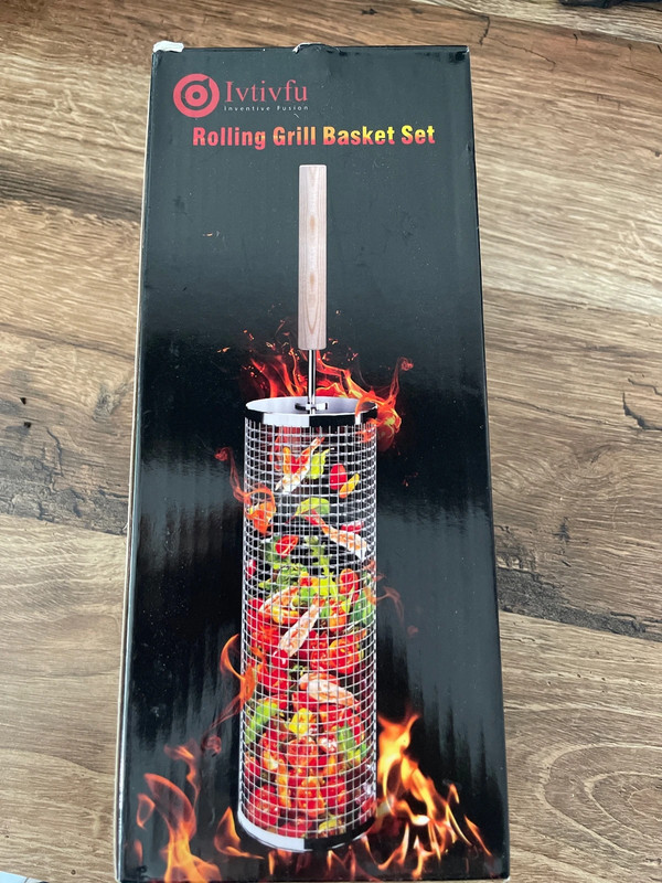 Rolling grill barbecue